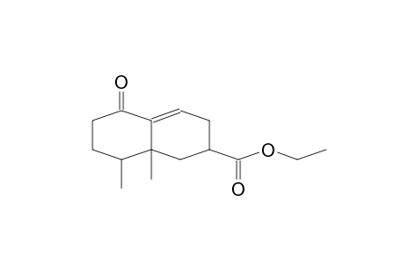 2-NAPHTHALENECARBOXYLIC ACID, 1,2,3,5,6,7,8,8A-OCTAHYDRO-8,8A-DIMETHYL-5-OXO-ETHYL ESTER