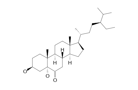 (3S,5R,8S,9S,10R,13R,14S,17R)-17-[(1R,4S)-4-ethyl-1,5-dimethyl-hexyl]-3,5-dihydroxy-10,13-dimethyl-2,3,4,7,8,9,11,12,14,15,16,17-dodecahydro-1H-cyclopenta[a]phenanthren-6-one