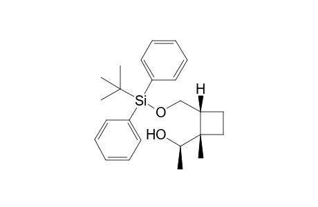 (1R)-1-[(2R)-2-(tert-Butyldiphenylsilyloxymethyl)-(1S)-1-methylcyclobutyl]ethanol