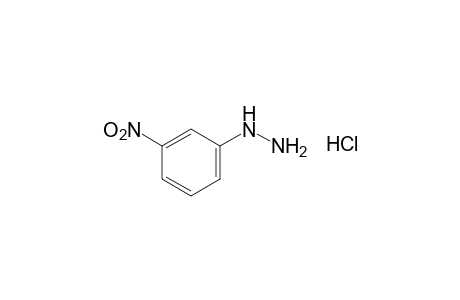 (m-nitrophenyl)hydrazine, hydrochloride