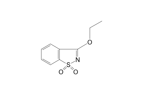 3-ethoxy-1,2-benzisothiazole, 1,1-dioxide