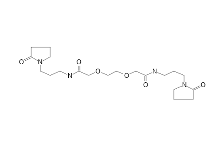 N-[3-(2-Oxopyrrolidin-1-yl)-propyl]-2-(2-([3-(2-oxopyrrolidin-1-yl)-propylcarbamoyl]-methoxy)-ethoxy)-acetamide