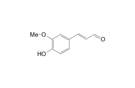 4-Hydroxy-3-methoxycinnamaldehyde