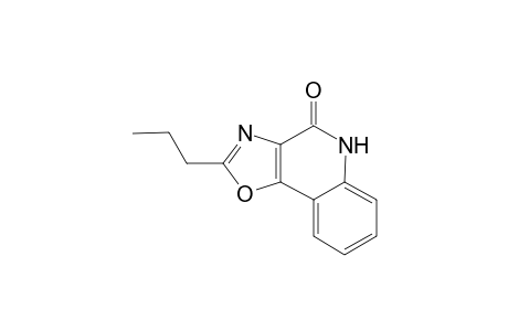 2-Propyl[1,3]oxazolo[4,5-c]quinolin-4(5H)-one