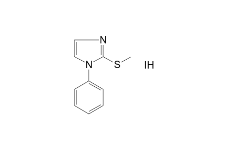 2-(methylthio)-1-phenylimidazole, monohydroiodide