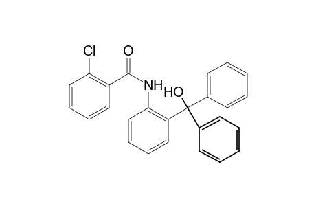 2-chloro-2'-(diphenylhydroxymethyl)benzanilide