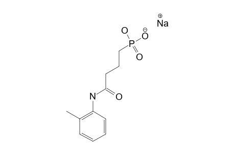 SODIUM-HYDROGEN-3-(ORTHO-TOLYLCARBAMOYL)-PROPYLPHOSPONATE