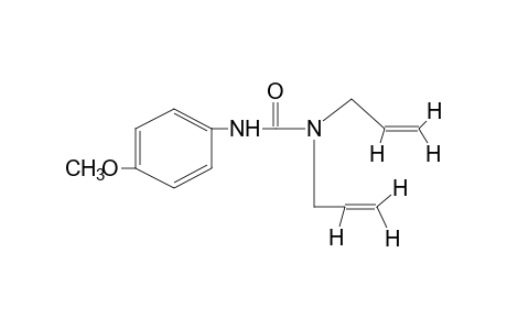 1,1-diallyl-3-(p-methoxyphenyl)urea