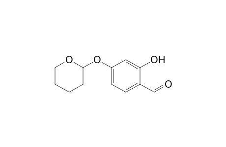 2-Hydroxy-4-(2-oxanyloxy)benzaldehyde
