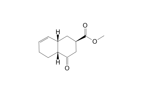 METHYL-CIS-(2-ALPHA,4A-ALPHA,8A-ALPHA)-1,2,3,4,4A,5,6,8A-OCTAHYDRO-4-OXO-2-NAPHTHALENECARBOXYLATE