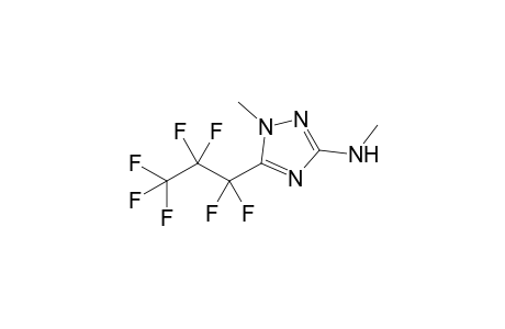 5-(1,1,2,2,3,3,3-heptafluoropropyl)-N,1-dimethyl-1,2,4-triazol-3-amine