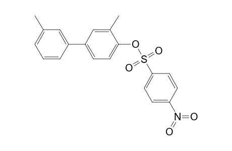 Benzenesulfonic acid, 4-nitro-, 3,3'-dimethylbiphen-4-yl ester