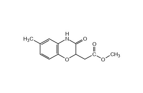 3,4-dihydro-6-methyl-3-oxo-2H-1,4-benzoxazine-2-acetic acid, methyl ester