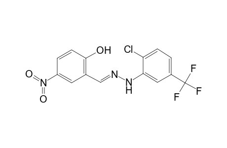 2-Hydroxy-5-nitrobenzaldehyde [2-chloro-5-(trifluoromethyl)phenyl]hydrazone
