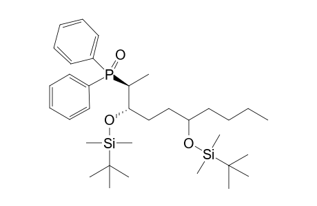 tert-Butyl-[(2S,3S)-6-[tert-butyl(dimethyl)silyl]oxy-2-diphenylphosphoryl-decan-3-yl]oxy-dimethyl-silane