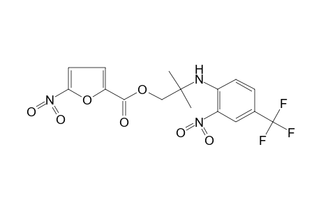 5-NITRO-2-FUROIC ACID, 2-METHYL-2-(2-NITRO-alpha,alpha,alpha-TRIFLUORO-p-TOLUIDINO)PROPYL ESTER