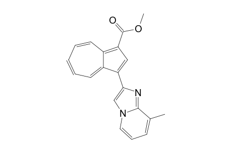 3-(8-Methyl-2-imidazo[1,2-a]pyridinyl)-1-azulenecarboxylic acid methyl ester