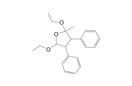 2,5-Diethoxy-2-methyl-3,4-diphenyl-oxolane