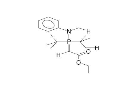 ETHOXYCARBONYLMETHYLENEDI(TERT-BUTYL)-N-METHYL-N-PHENYLAMINOPHOSPHORANE