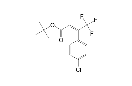 TERT.-BUTYL-(E)-4,4,4-TRIFLUORO-3-(4-CHLOROPHENYL)-BUT-2-ENOATE