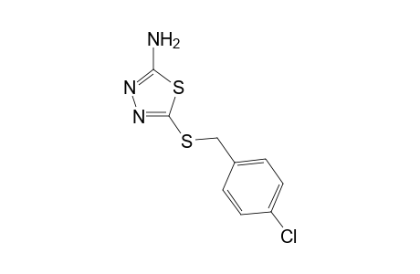 2-amino-5-[(p-chlorobenzyl)thio]-1,3,4-thiadiazole