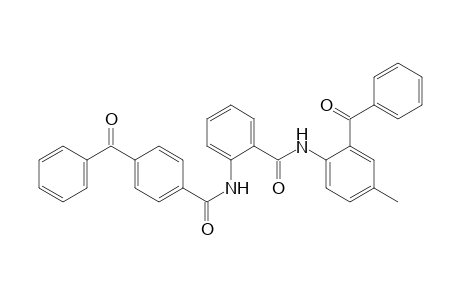 2-[(4-Benzoylbenzoyl)amino]-N-(2-benzoyl-4-methylphenyl)benzamide