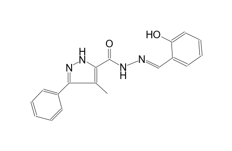 1H-pyrazole-5-carboxylic acid, 4-methyl-3-phenyl-, 2-[(E)-(2-hydroxyphenyl)methylidene]hydrazide
