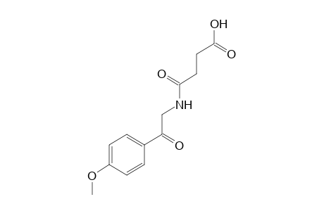 N-(p-methoxyphenacyl)succinamic acid