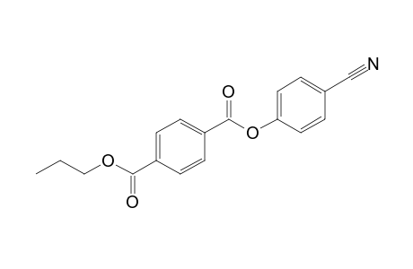 Terephthalic acid, 4-cyanophenyl propyl ester