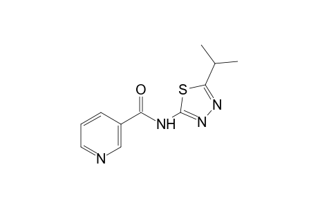 N-(5-isopropyl-1,3,4-thiadiazol-2-yl)nicotinamide