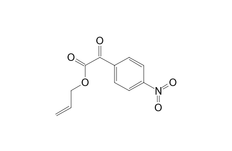 Allyl 4-nitrophenylglyoxylate