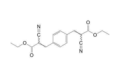 3,3'-p-Phenylenebis[2-cyanoacrylic acid], diethyl ester