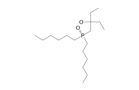 1-Dihexylphosphinyl-2-ethyl-2-butanol