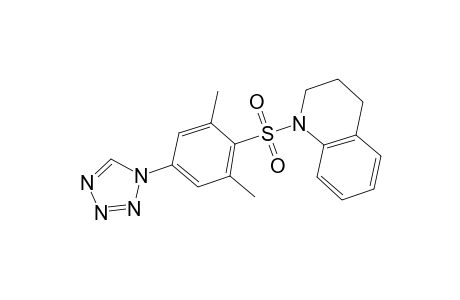 1-{[2,6-dimethyl-4-(1H-tetraazol-1-yl)phenyl]sulfonyl}-1,2,3,4-tetrahydroquinoline