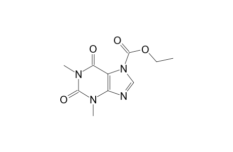 1,3-dimethyl-2,6-dioxo-1,2,3,6-tetrahydropurine-7-carboxylic acid, ethyl ester