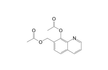 8-Acetoxy-7-(acetoxymethyl)quinoline