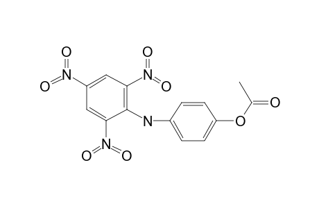 p-(2,4,6-Trinitroanilino)phenyl acetate