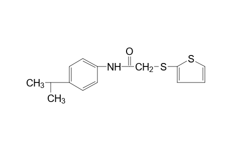 4'-isopropyl-2-[(2-thienyl)thio]acetanilide