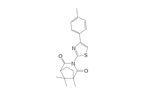 1,8,8-Trimethyl-3-(4-p-tolyl-thiazol-2-yl)-3-aza-bicyclo[3.2.1]octane-2,4-dione