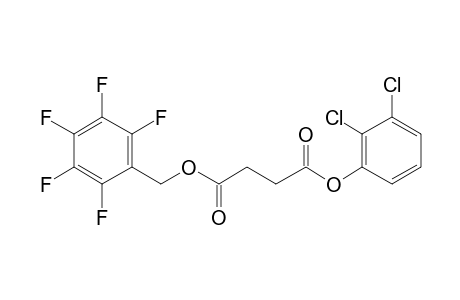 Succinic acid, 2,3-dichlorophenyl pentafluorobenzyl ester