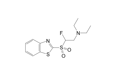 2-(2-Benzothiazolylsulfonyl)-N,N-diethyl-2-fluoroethanamine