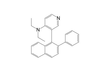 Diethyl-[3-(2-phenyl-1-naphthyl)-4-pyridyl]amine