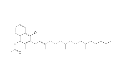 4-Acetoxy-3-methyl-2-phytyl-1-naphthalenol