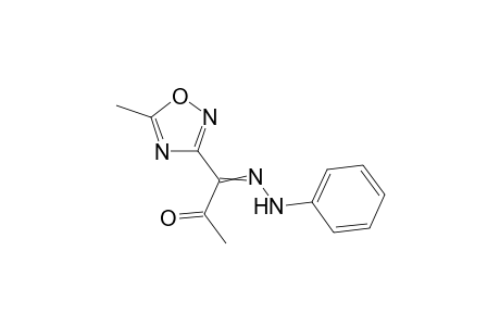 1-(5-methyl-[1,2,4]oxadiazol-3-yl)-1-(phenyl-hydrazono)-propan-2-one