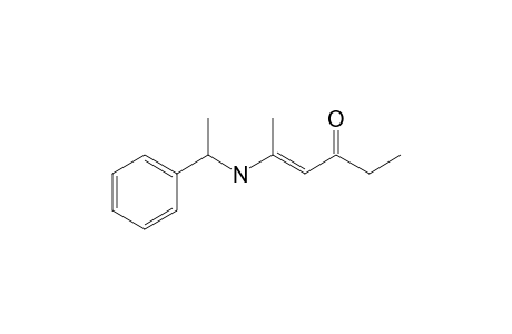 2-(N-.alpha.-Methylbenzylamino)hex-2-en-4-one