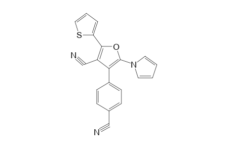 4-(p-cyanophenyl)-5-(pyrrol-1-yl)-2-(2-thienyl)-3-furonitrile