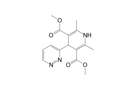 Dimethyl 2,6-Dimethyl-4-(3-pyridazinyl)-1,4-dihydropyridine-3,5-dicarboxylate