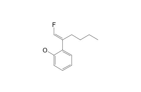 (E)-o-(1-Butyl-2-fluorovinyl)phenol