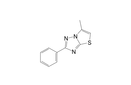 5-methyl-2-phenylthiazolo[3,2-b]-s-triazole