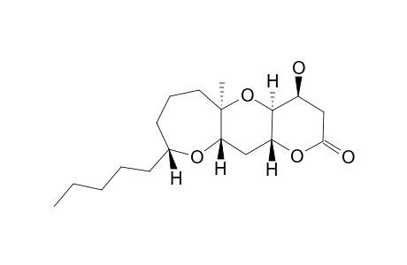 (1S*,3R*,7R*,9S*,10S*,14R*)-10-HYDROXY-7-METHYL-3-PENTYL-2,8,13-TRIOXATRICYCLO-[8.5.0.0(9,14)]-PENTADECANE-12-ONE